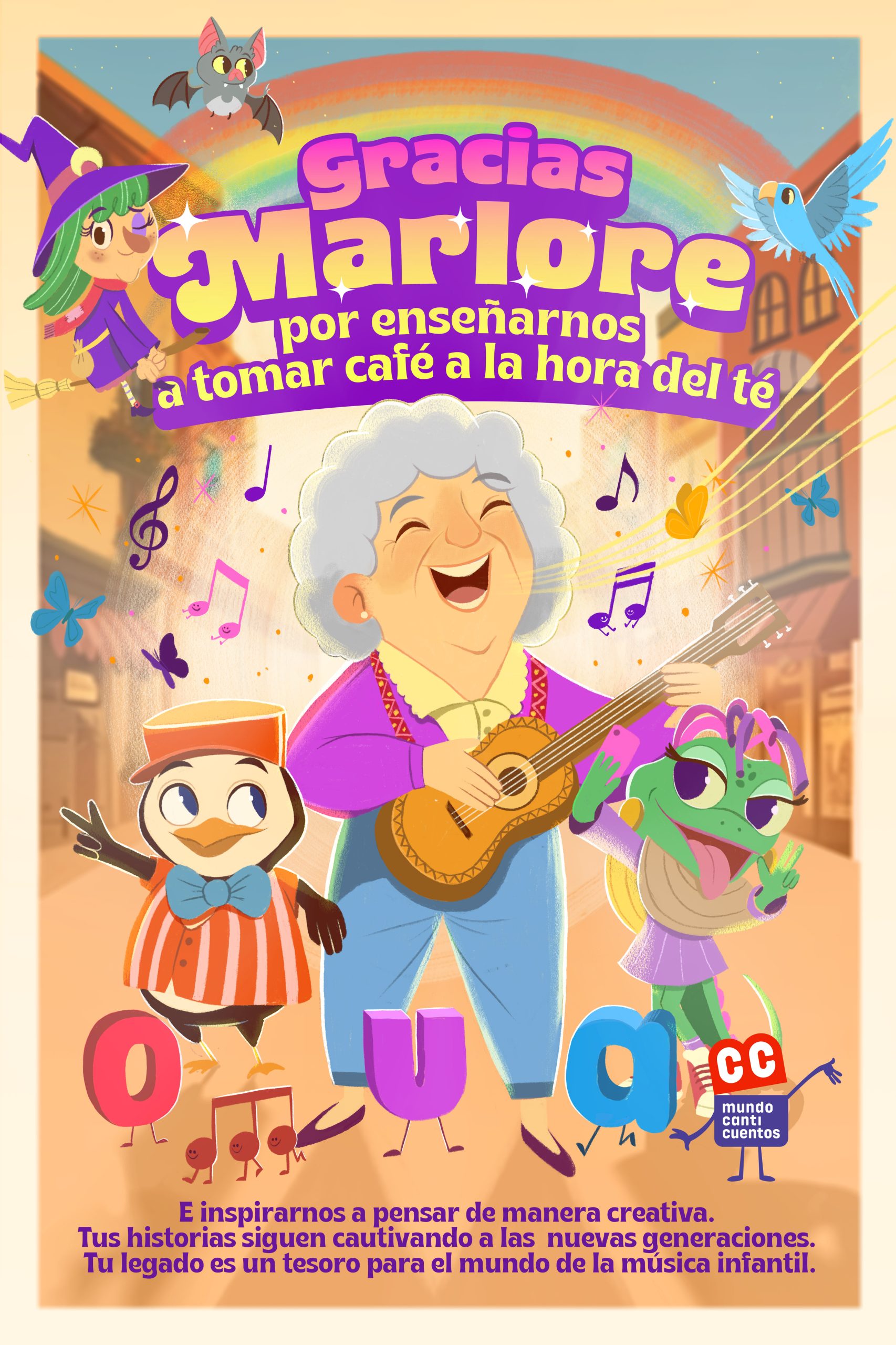 MARLORE ANWANDTER DEJA UN LEGADO IMBORRABLE EN LA MÚSICA Y LA EDUCACIÓN INFANTIL