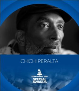 CHICO PERALTA SERA EXALTADO POR LA ACADEMIA LATINA DE LA GRABACION latina GRAMMY