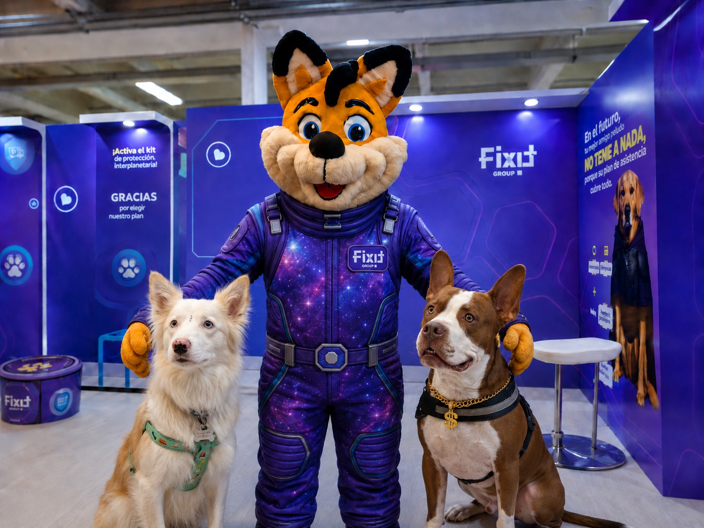 En el futuro, los héroes tienen 4 patas: FIXIT participará en EXPOPET 2026