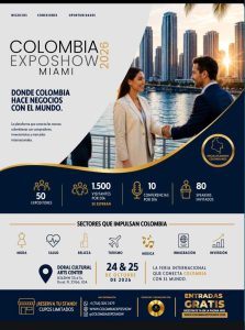 YA LLEGA A MIAMI COLOMBIA EXPOSHOW 2026, SEPARA TU STAND!