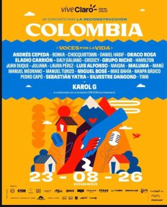 Artistas Sony Music se unen a “Colombia: voces por la vida” para ayudar a darle techo a las comunidades más afectadas por el terremoto