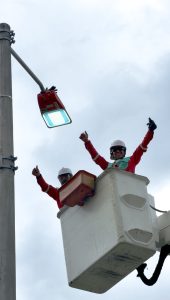 Soacha ya tiene más de 10.700 luminarias LED y reduce la tarifa de alumbrado público