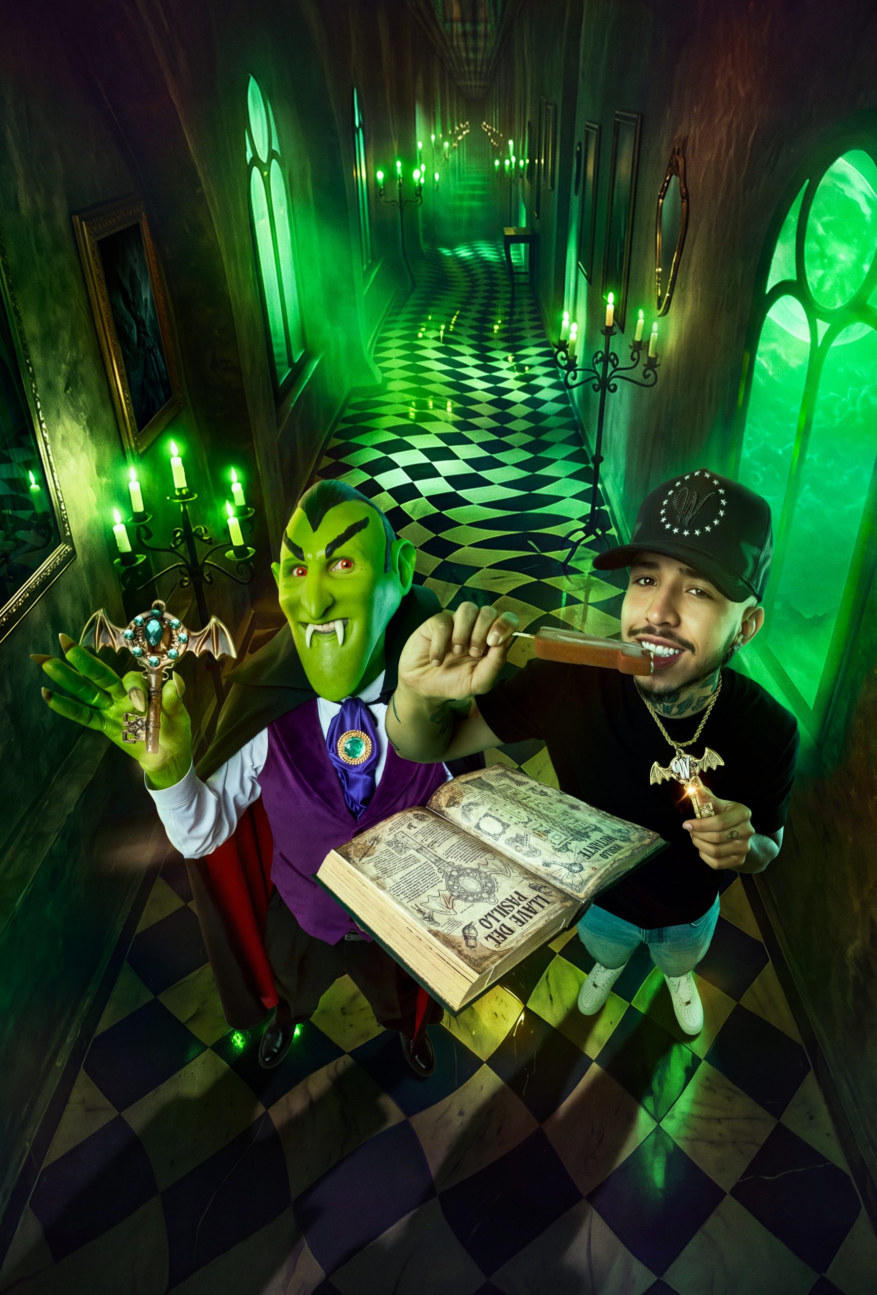 WESTCOL Y DRÁCULA SE UNEN: POR PRIMERA VEZ EN LA HISTORIA, EL CASTILLO MUTANTE ABRE SUS PUERTAS A UN STREAMER Y NACE “LA LLAVE DE LA PROFECÍA”