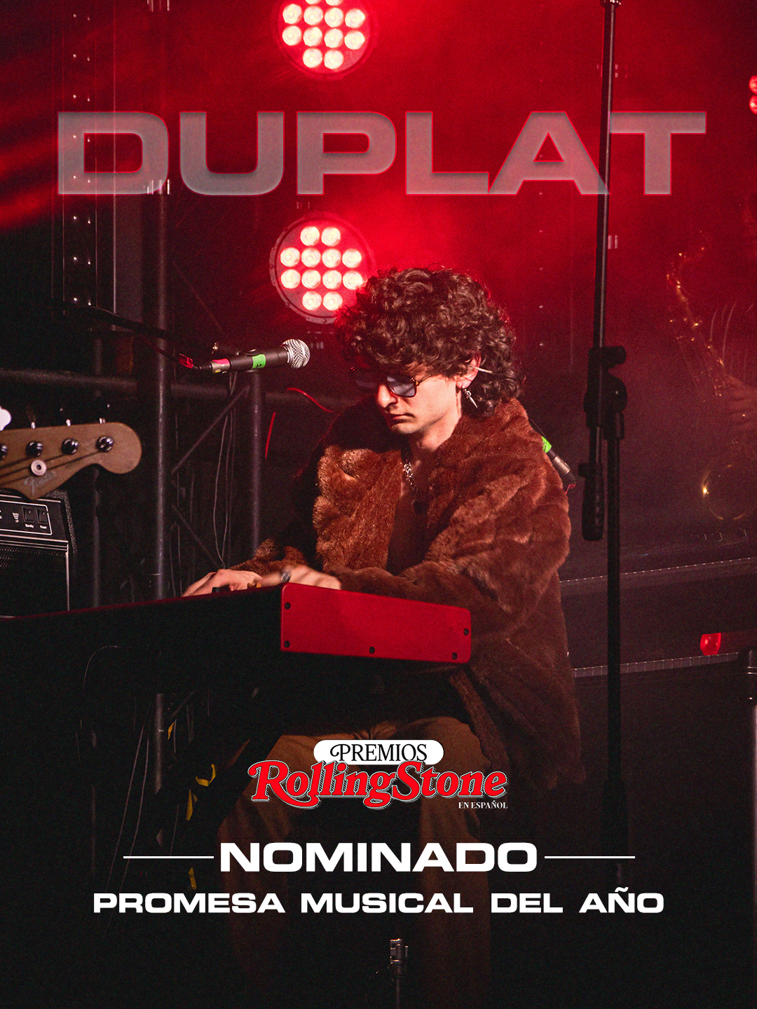 Duplat: nominado a Promesa Musical del Año en los Premios Rolling Stone 2026