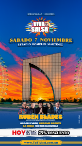 ¡COMIENZA LA CUENTA REGRESIVA PARA VIVA LA SALSA BARRANQUILLA 2026!