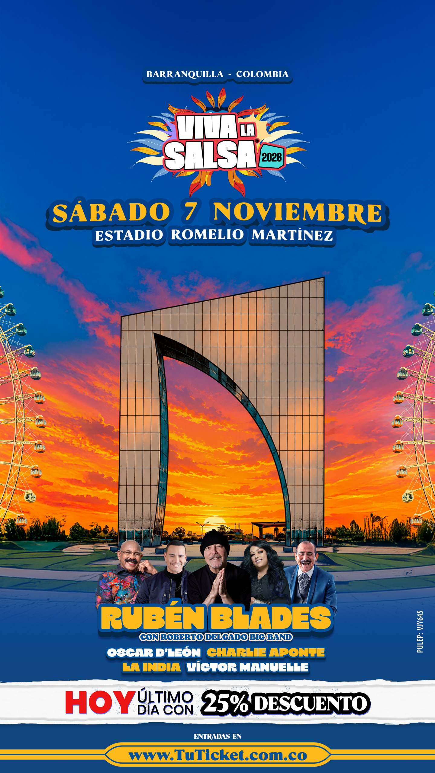 ¡COMIENZA LA CUENTA REGRESIVA PARA VIVA LA SALSA BARRANQUILLA 2026!
