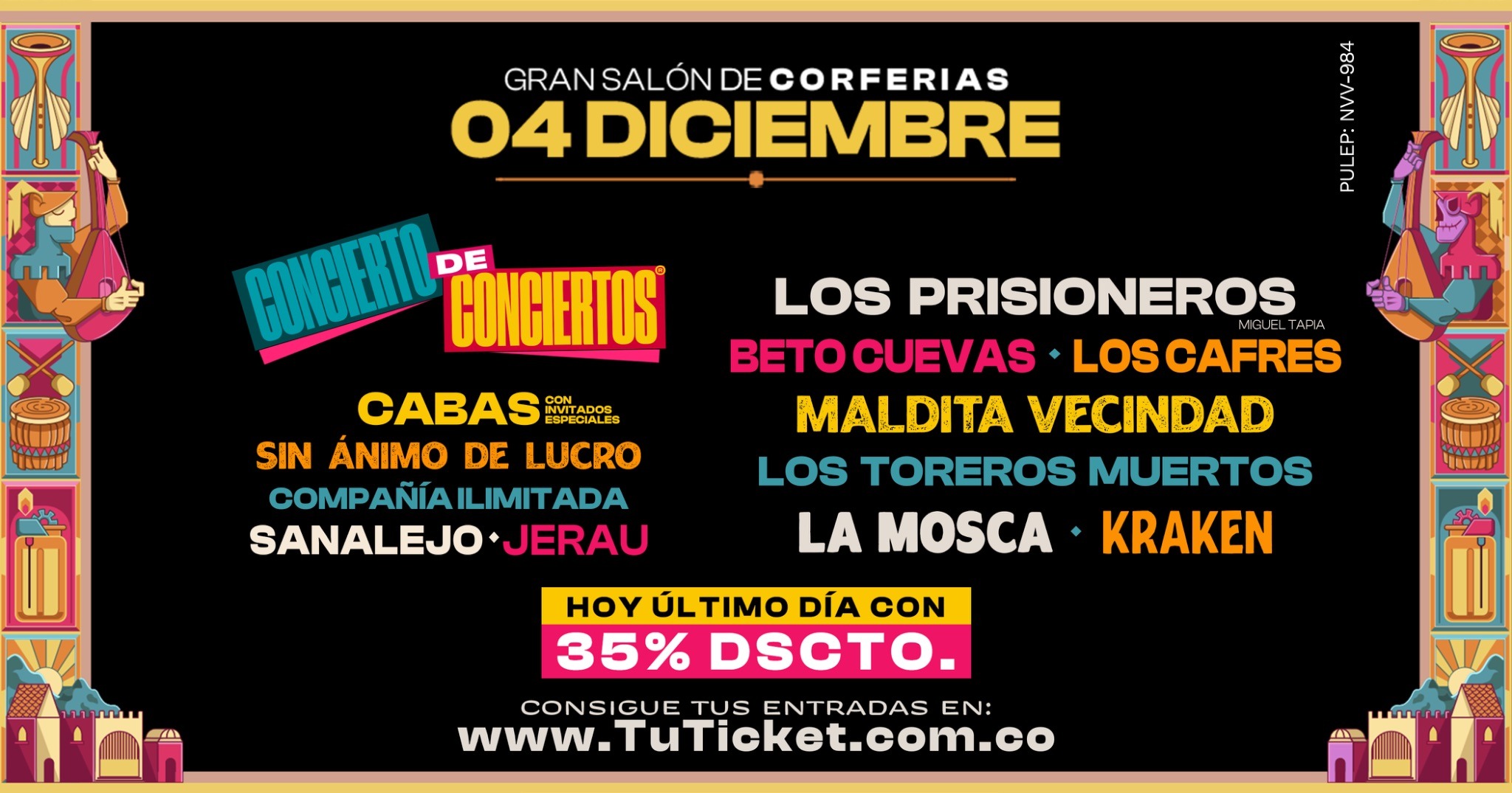 CONCIERTO DE CONCIERTOS ¡13 ARTISTAS EN UN SOLO ESCENARIO!
